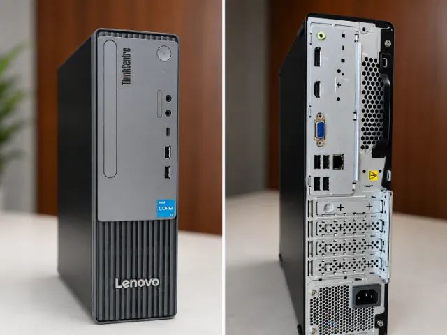 Desktop Lenovo Thinkcentre Neo 50s Core I3 14th (SEM USO) - Foto 2
