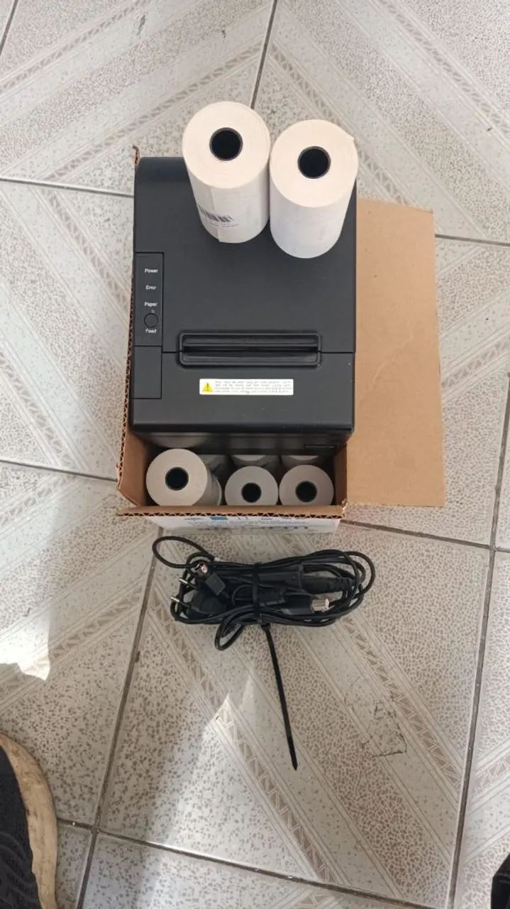 Impressora térmica+ 20 bobinas - Foto 2