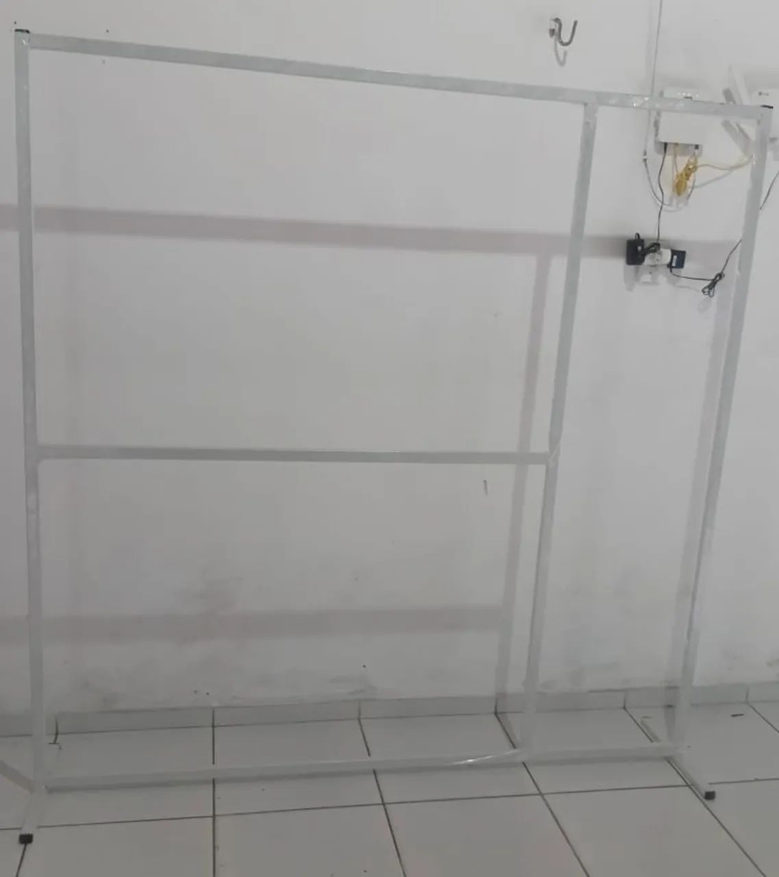 Arara para roupas, CLOSET, cor branca  - Foto 2