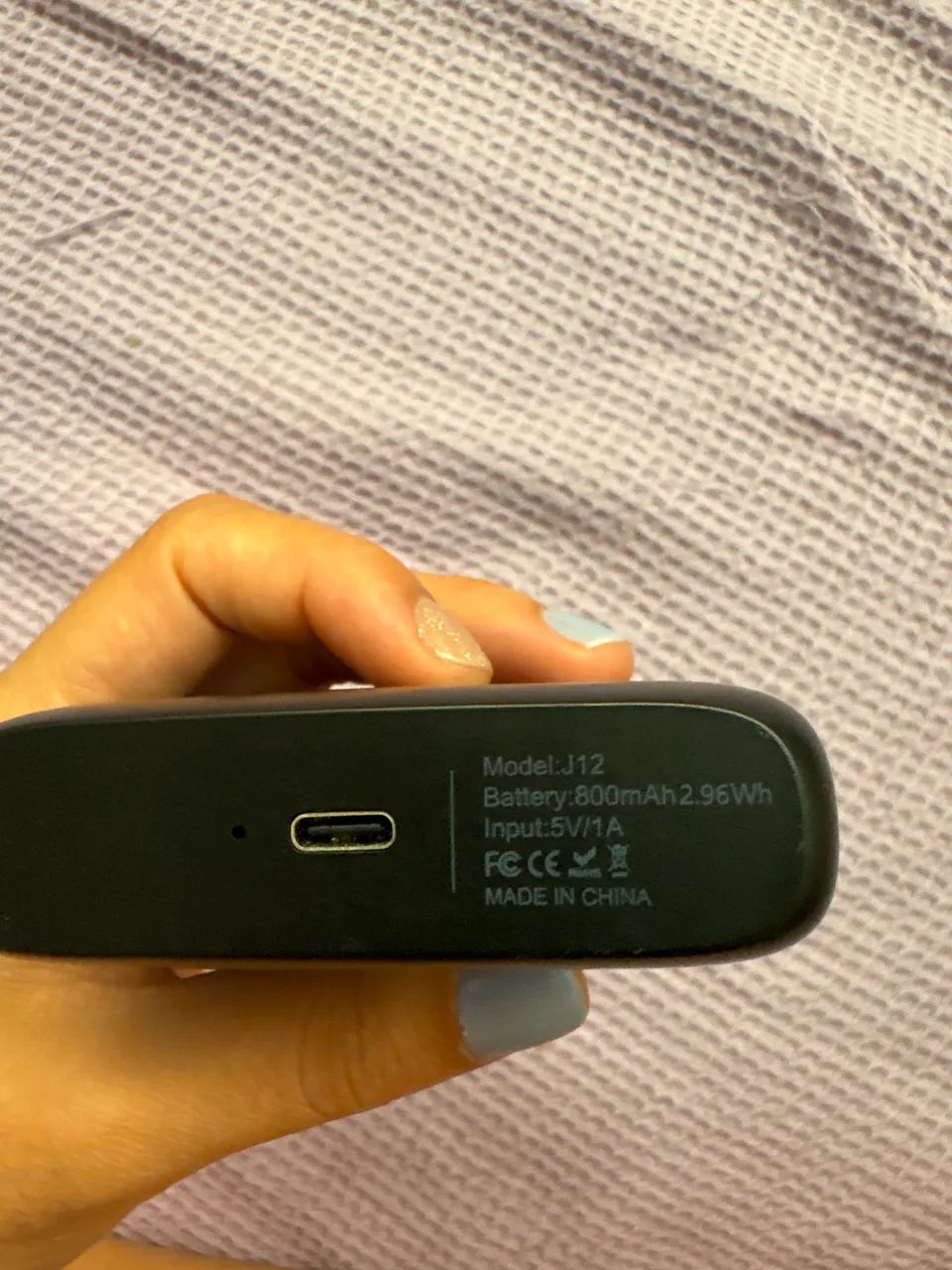 Microfone de Lapela ULANZI J12 Usado - Foto 3