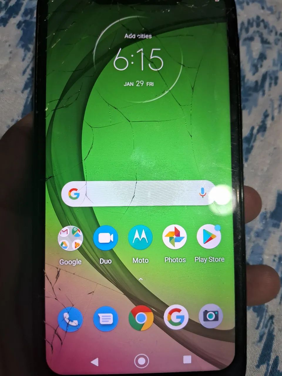 Motorola G7 Play- Tela quebrada  - Foto 4