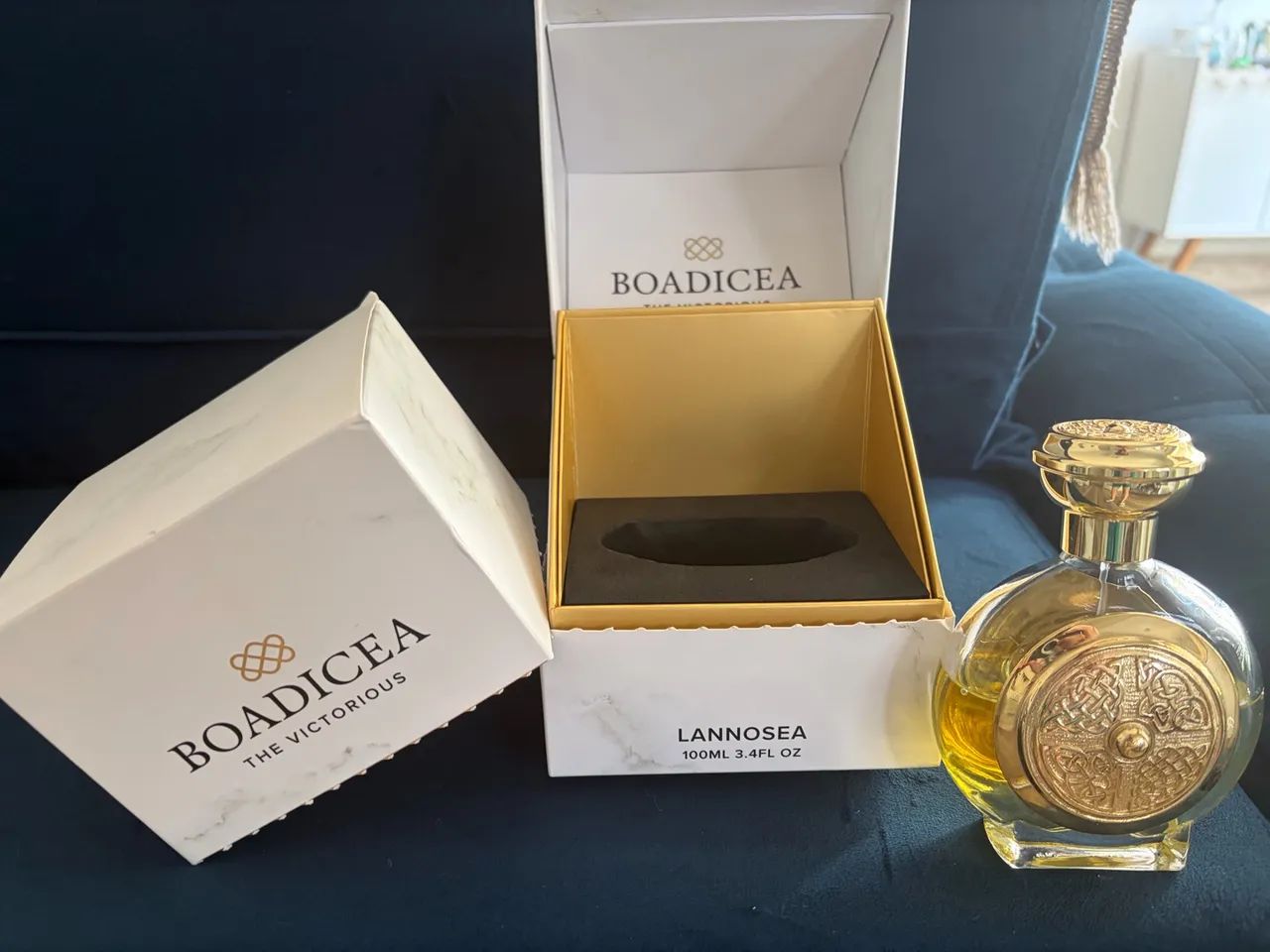 Perfume lanosea boadiceia volumetria conforme fotos  - Foto 4