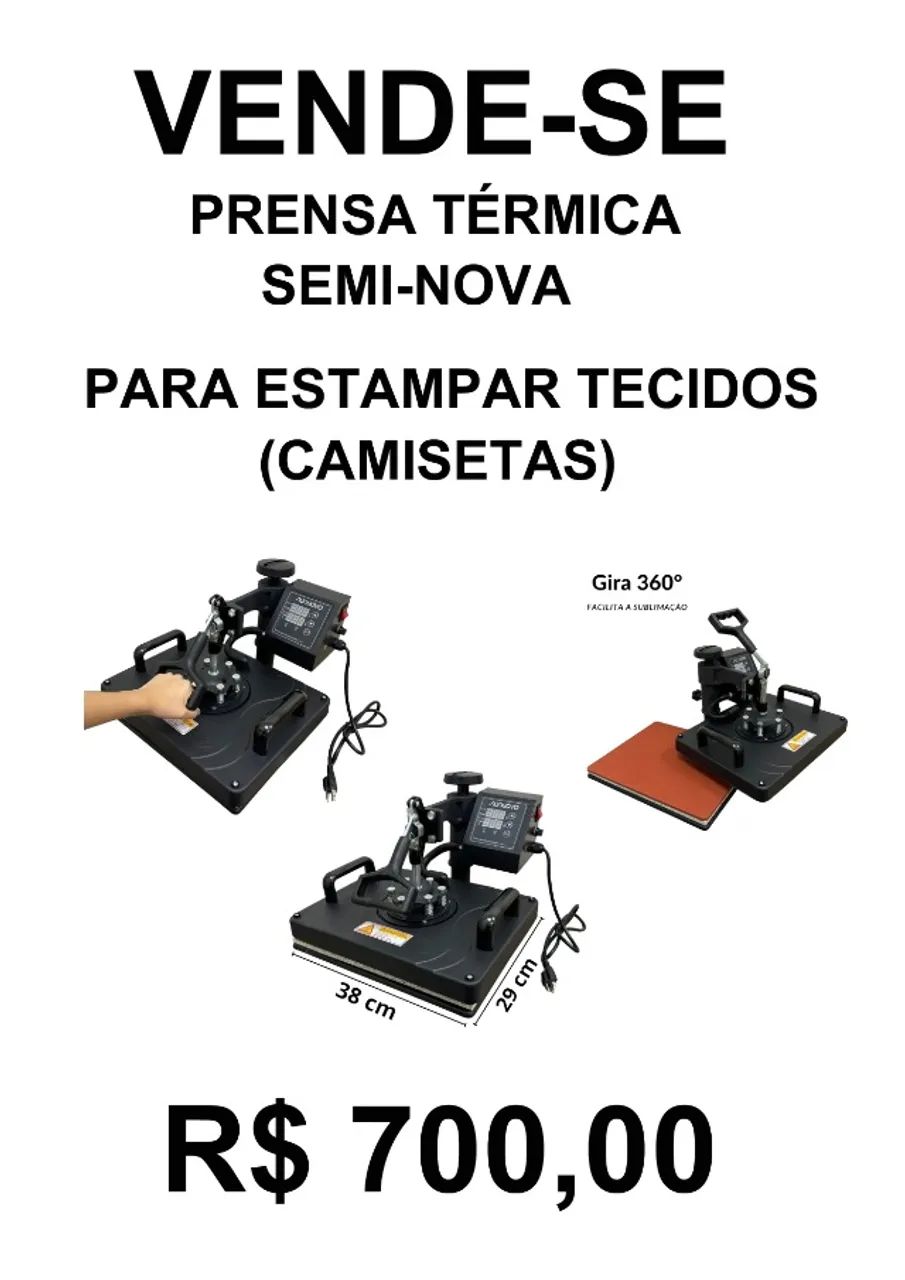 PRENSA TERMICA PARA ESTAMPAR CAMISETA