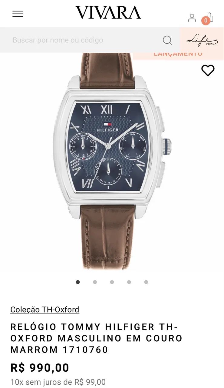 Relogio tommy classico - Foto 3