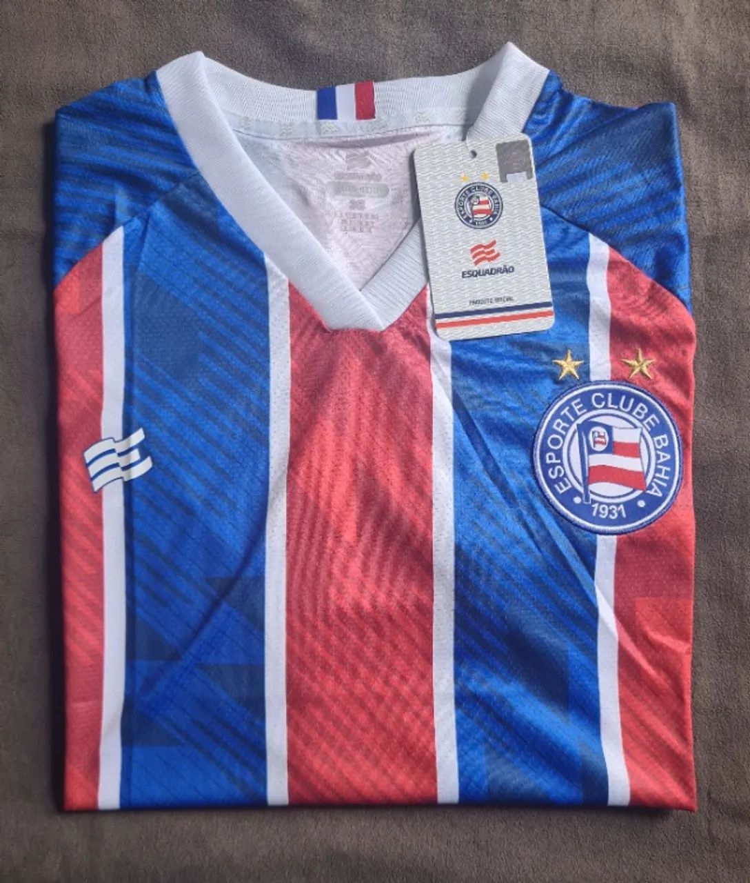 Camisa Esquadrão Bahia II Tam GG (original / nova) - Foto 6