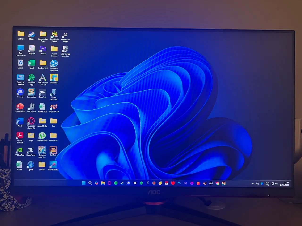 Pc Gamer + Monitor e Periféricos