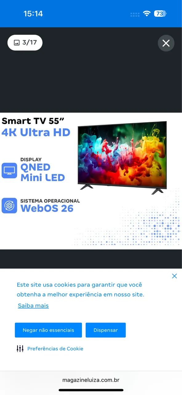Televisão 55 polegadas  - Foto 2