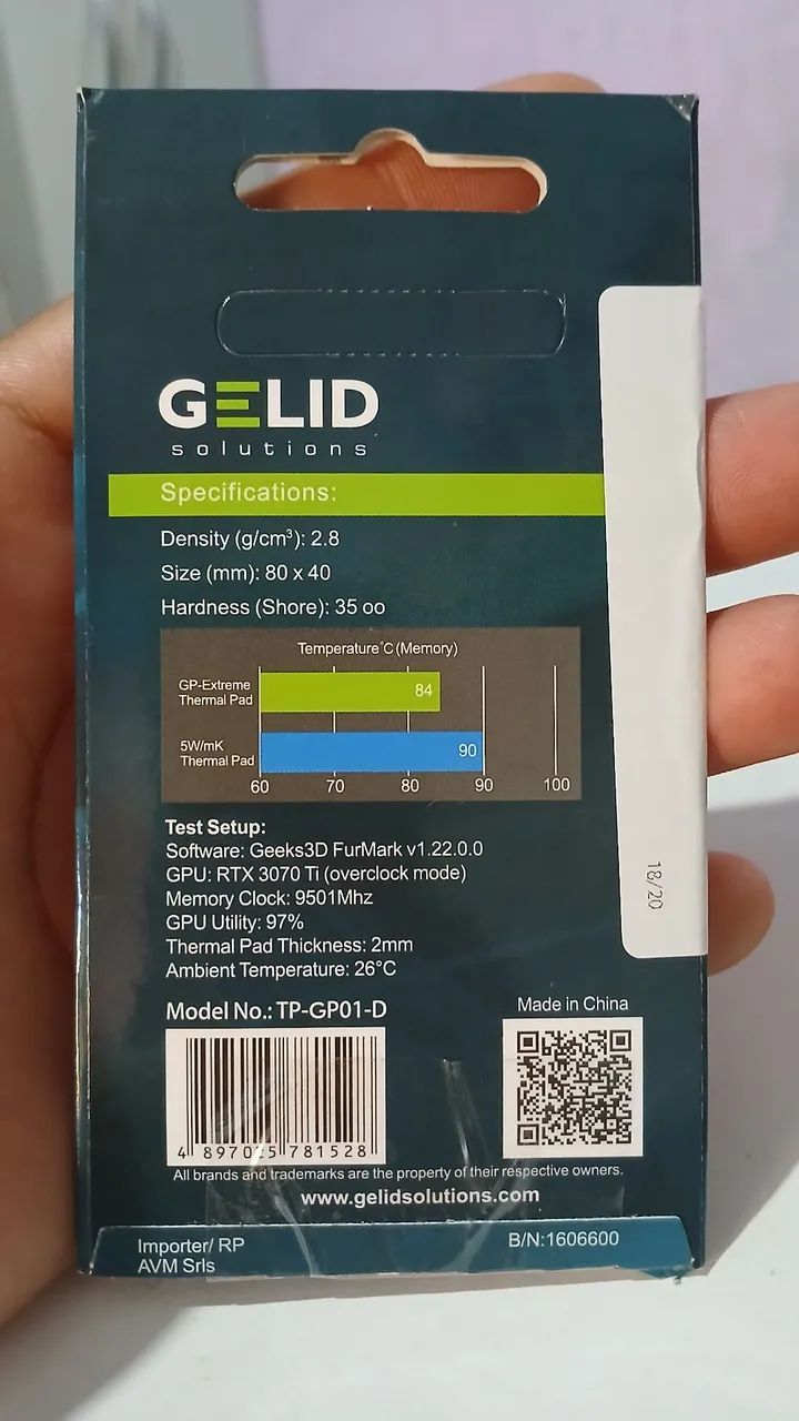 Termal pad 2,0mm - Foto 3