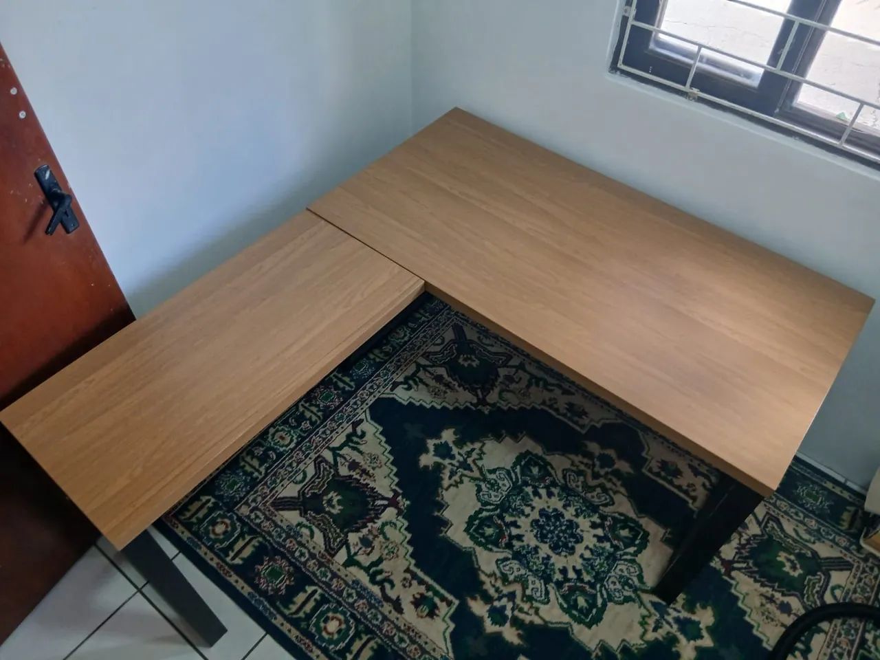 Mesa em L de Escritório - Perfeito Estado - Foto 5