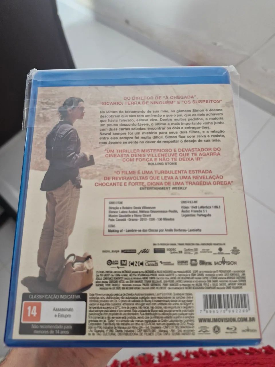Bluray Incêndios (DENIS VILLENEUVE) - Foto 2