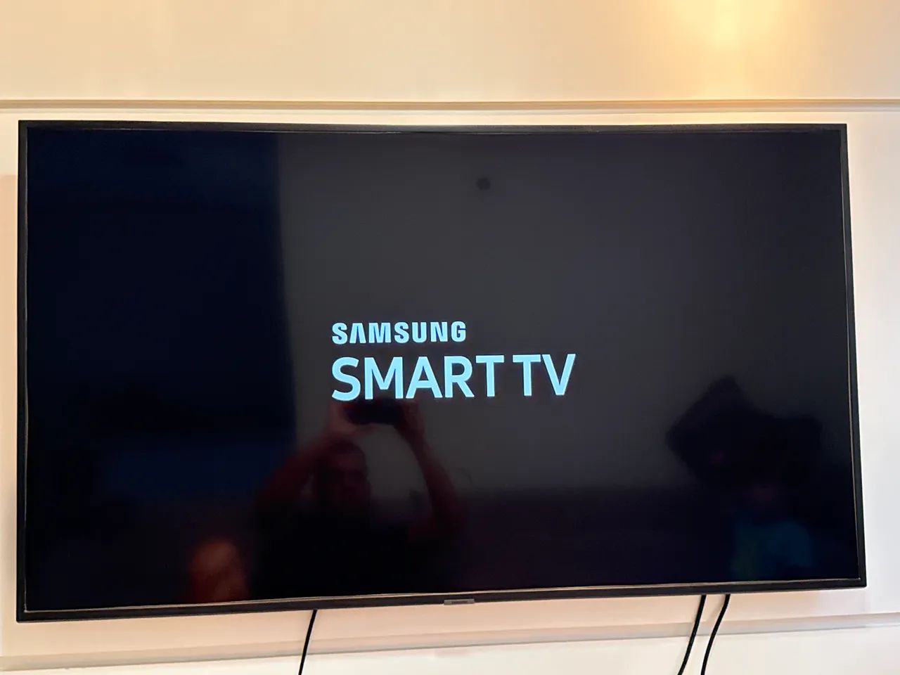 Smart TV 55 Polegadas Samsung 4K RU7100 - Foto 3