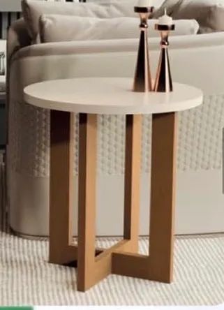Mesa lateral MDF nova na caixa