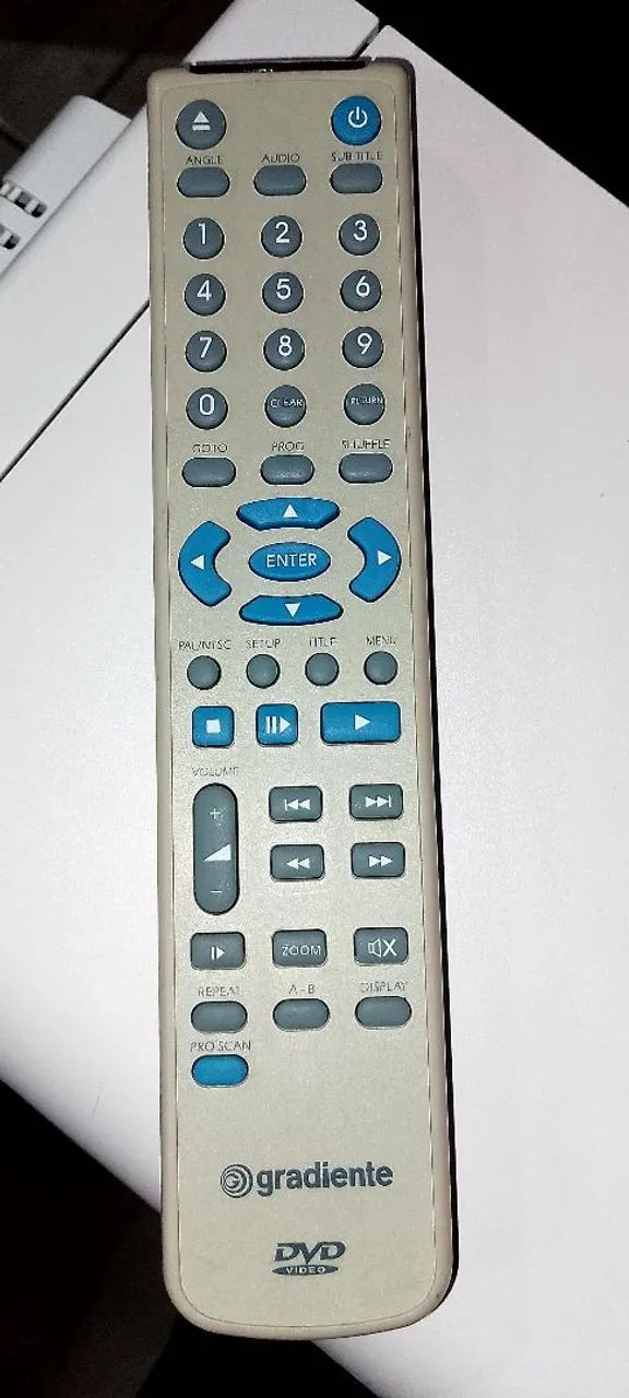 Controle remoto original DVD GRADIENTE