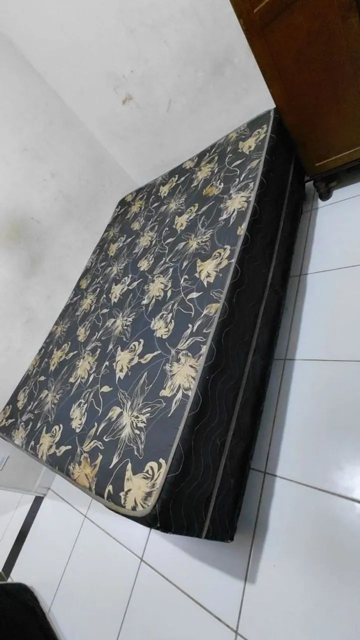 Cama de casal padrão base+colchão - Foto 2