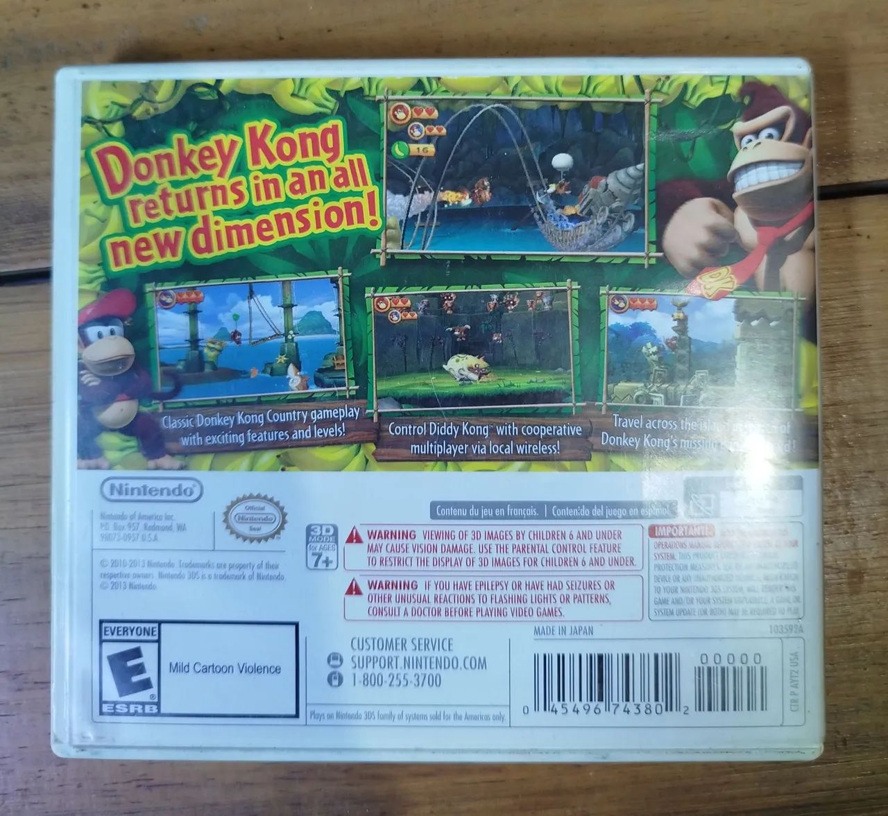 Donkey Kong country returns