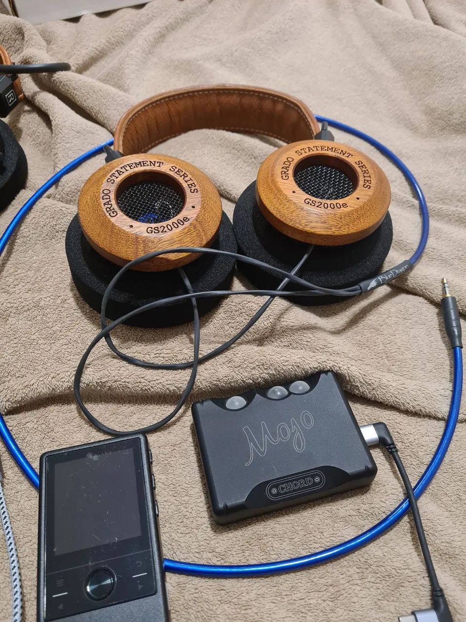 Grado GS2000e Chord Mojo v1 Cayin N3 128GB - Fones de Ouvido