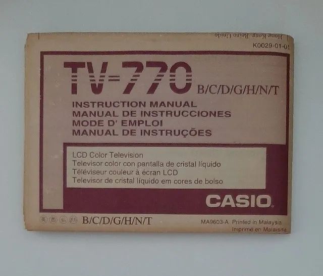 Mini tv portátil Casio 770. - Foto 5