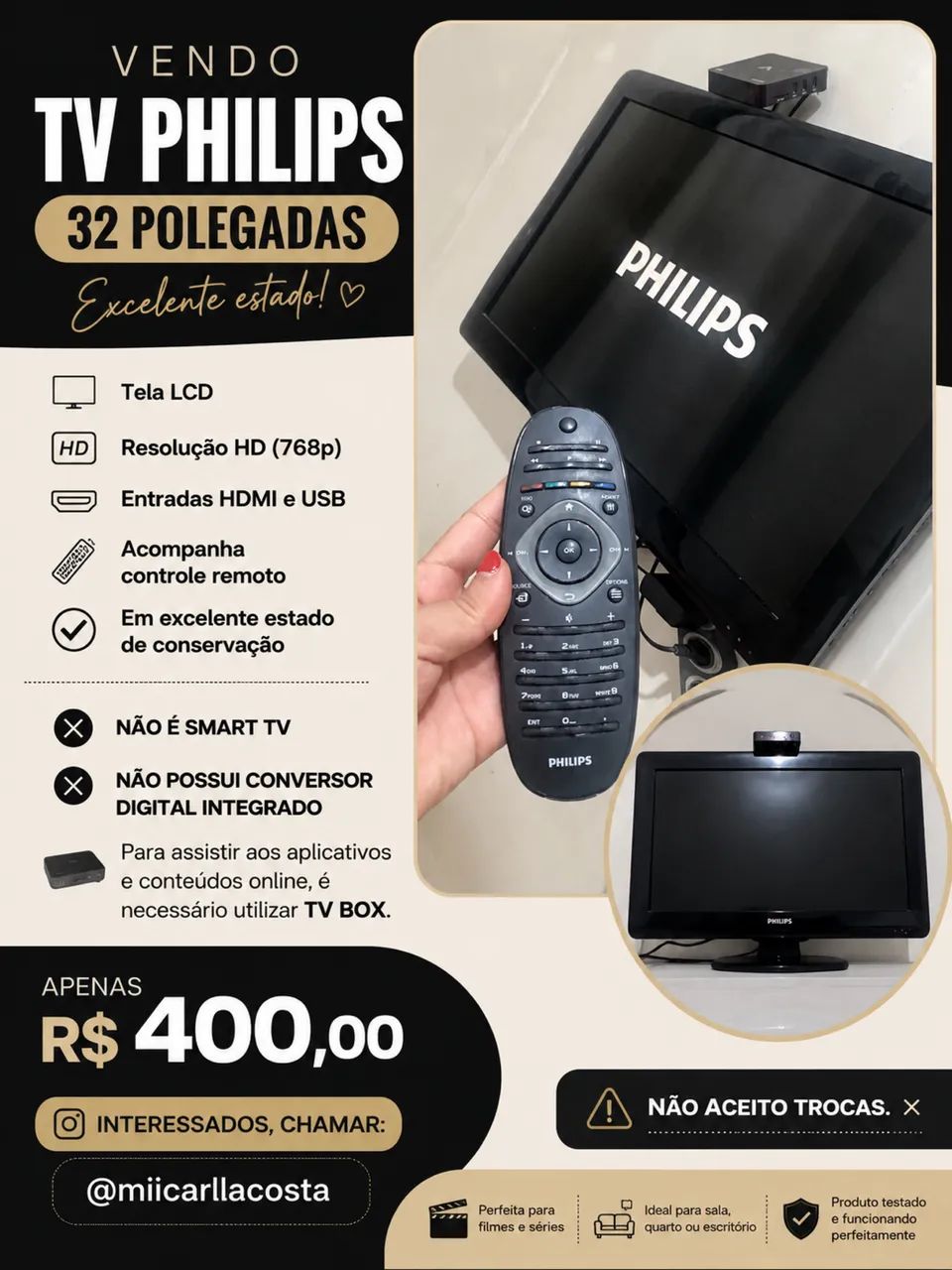 Tv 32 polegadas