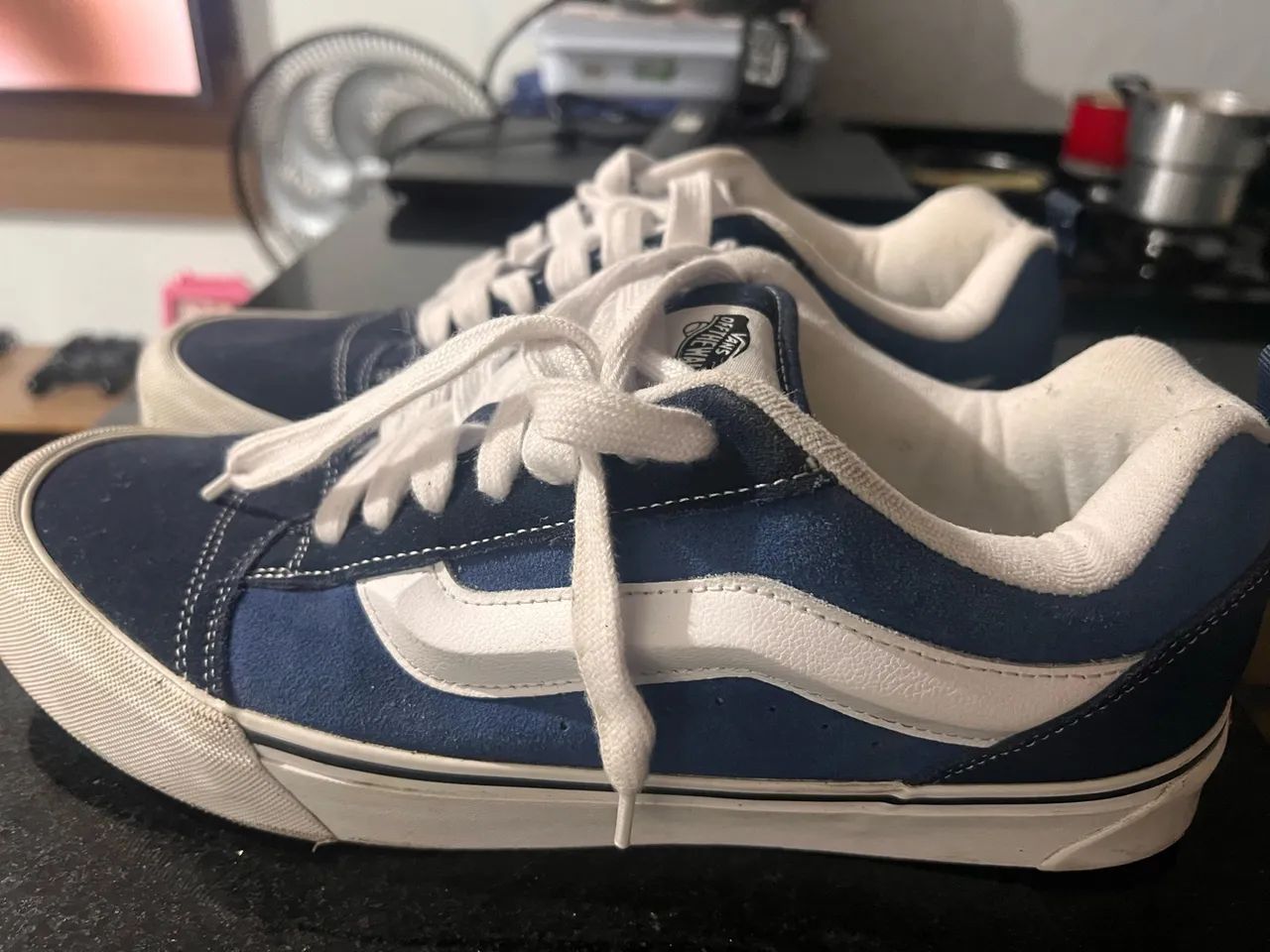 Tênis Vans Knu Skool Navy True White  - Foto 2