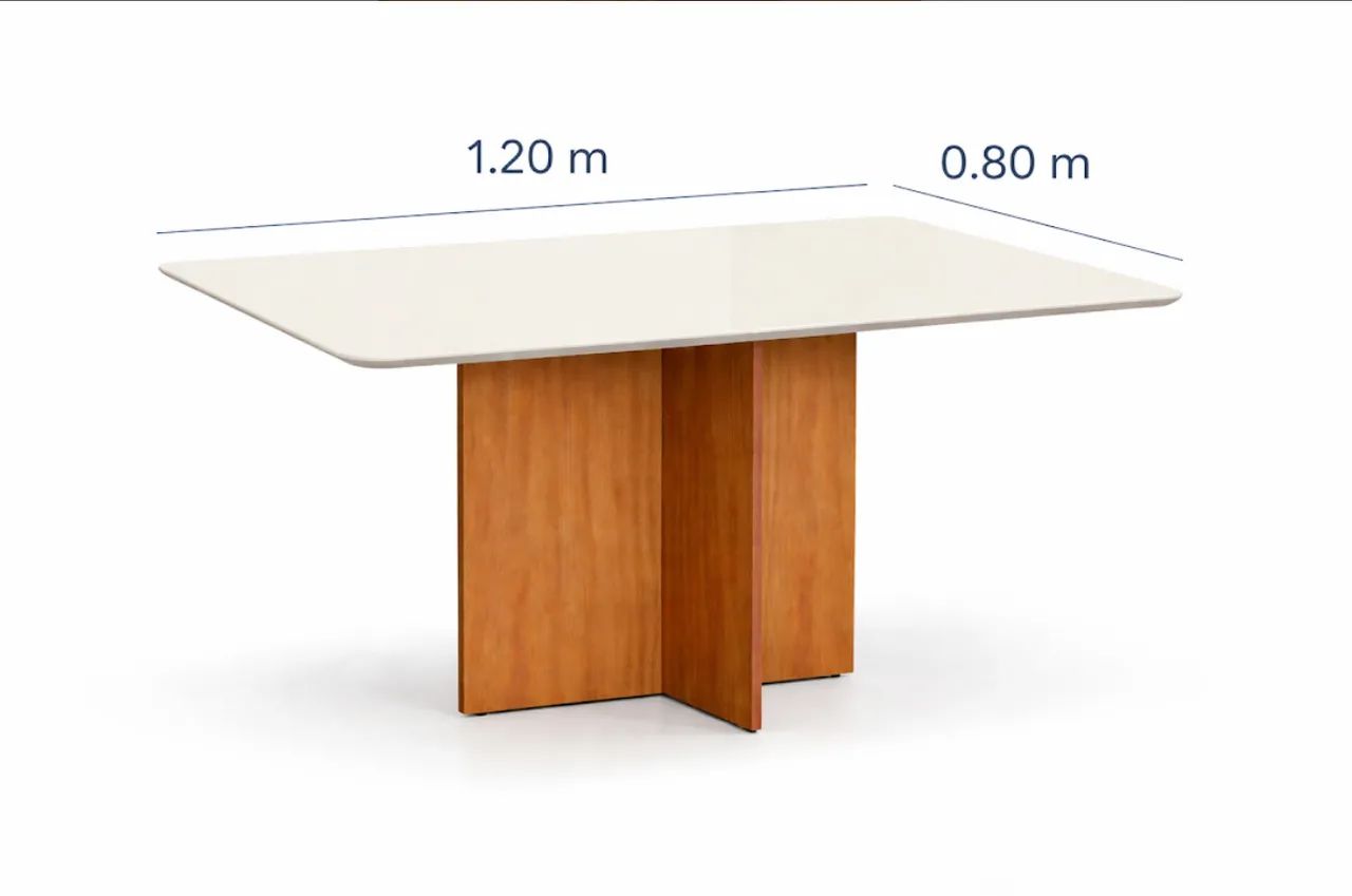 Mesa Moderna com Estrutura Reforçada - Foto 4