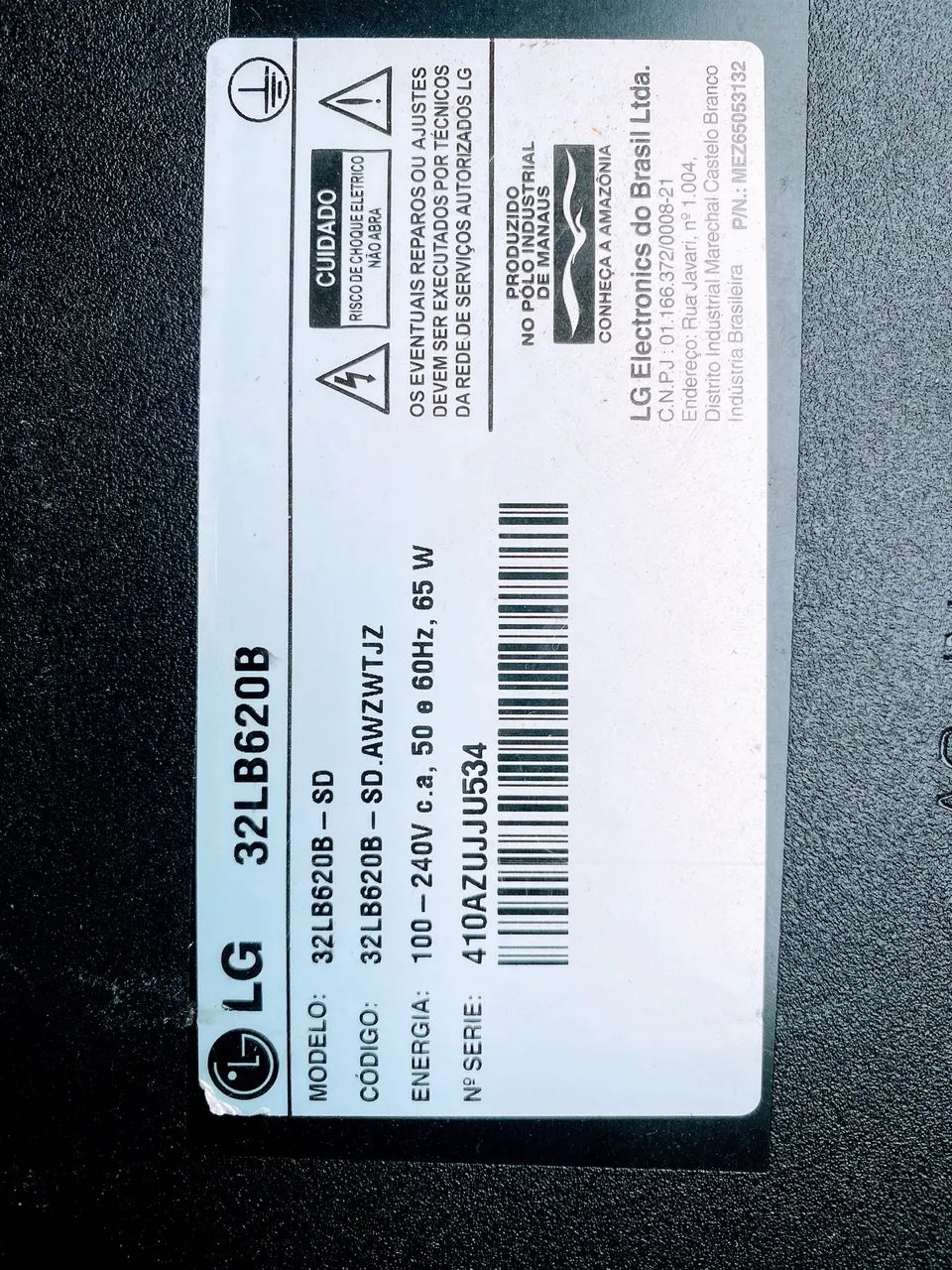 Placa TV LG 32LB620B - Foto 2