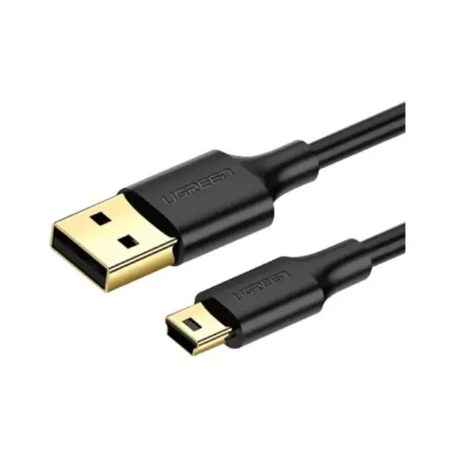 Cabo Ugreen USB-A 2.0 Macho p/Mini USB 5P Macho 1.5M - US132