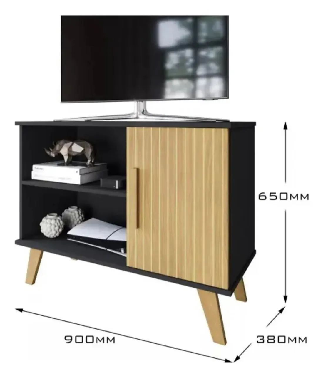 Rack MDF TV até 50 polegadas  - Foto 2