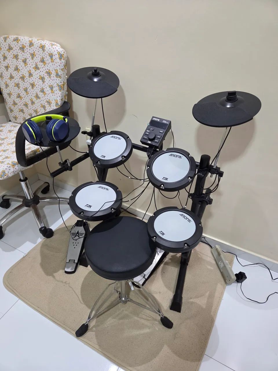 Bateria Eletrônica Aroma Tdx 18 - Foto 2