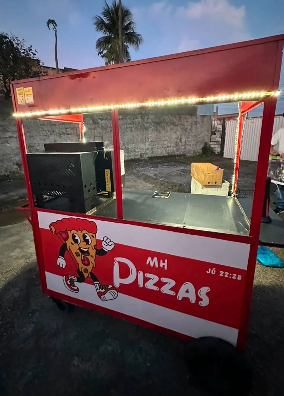 BARRACA DE PIZZA COMPLETA, PRONTA PARA USO ! ? - Foto 3
