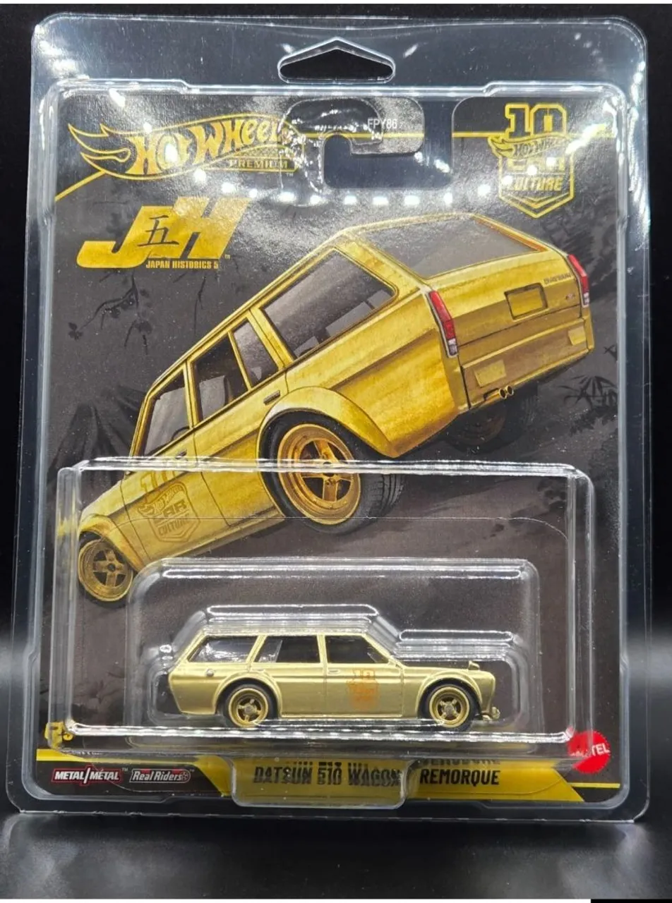 Hot Wheels Car Culture 2025 Japan Historics Datsun 510 Wagon Chase