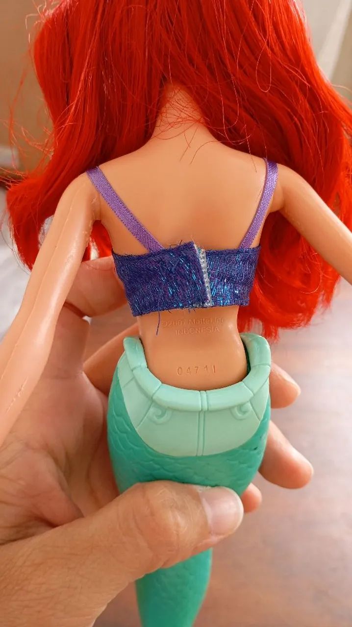 Boneca Sereia Ariel Disney 2007 - Foto 3