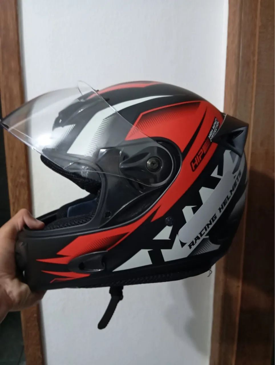 Capacete Mixs tamanho 60 vermelho - Foto 2
