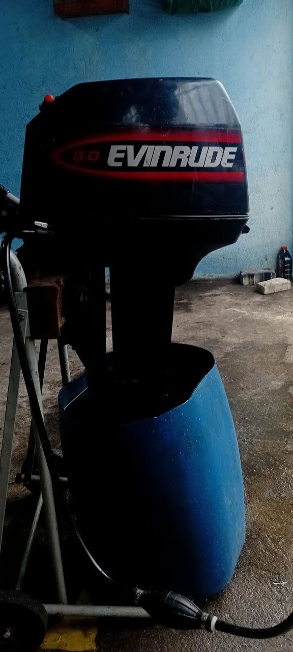 Motor envirude 8 hp