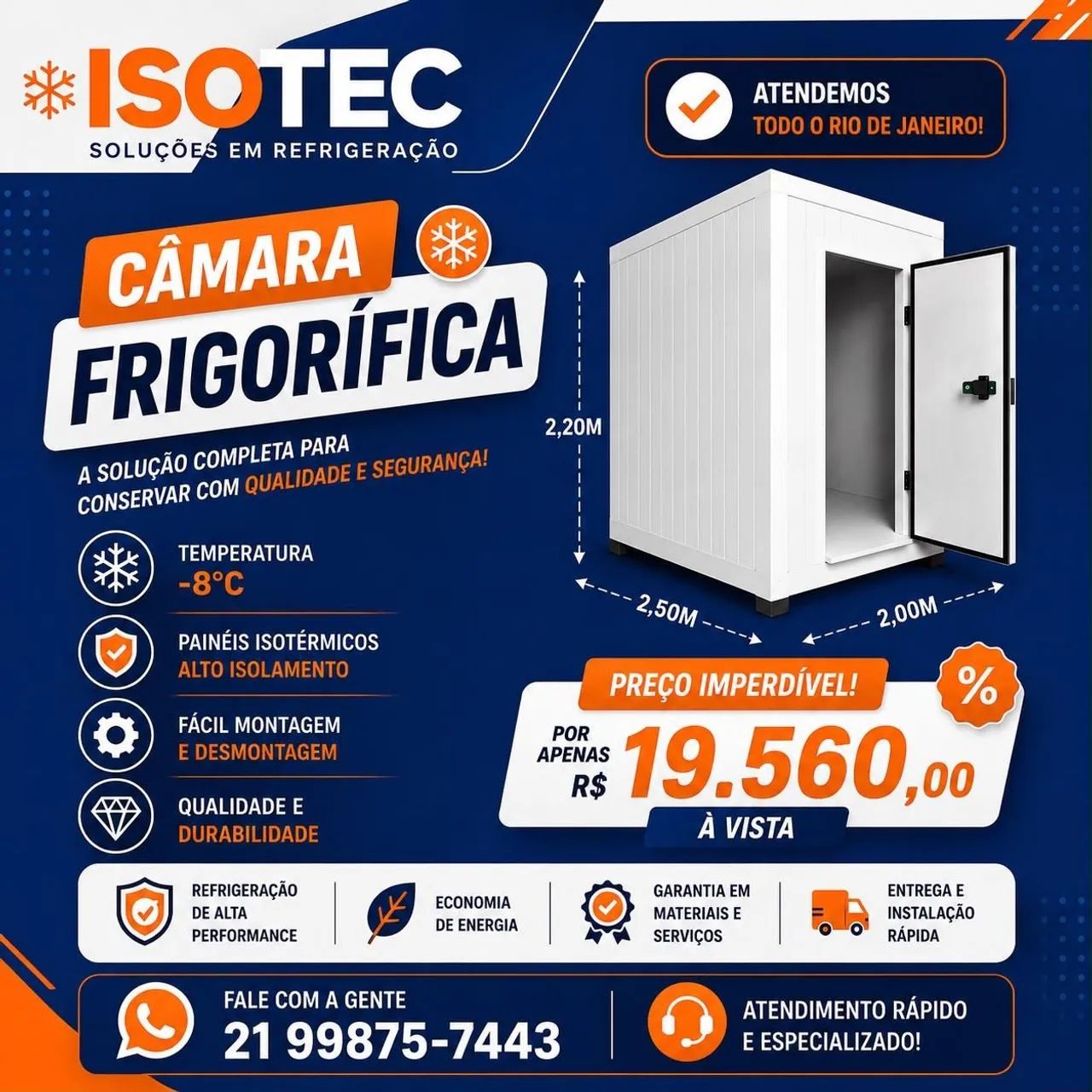 Câmara Frigorifica 