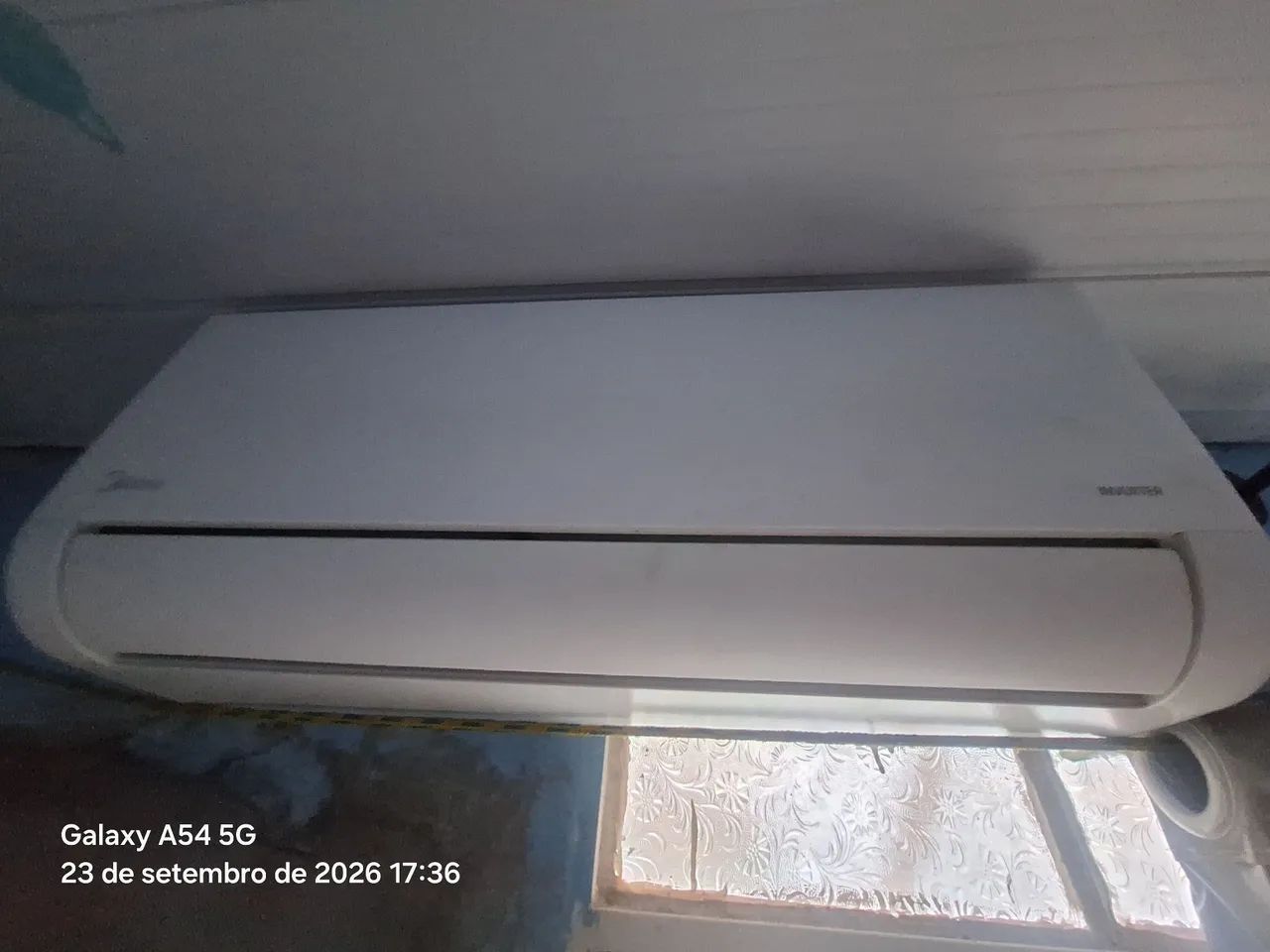 Split inverter midea 9mil btus novo