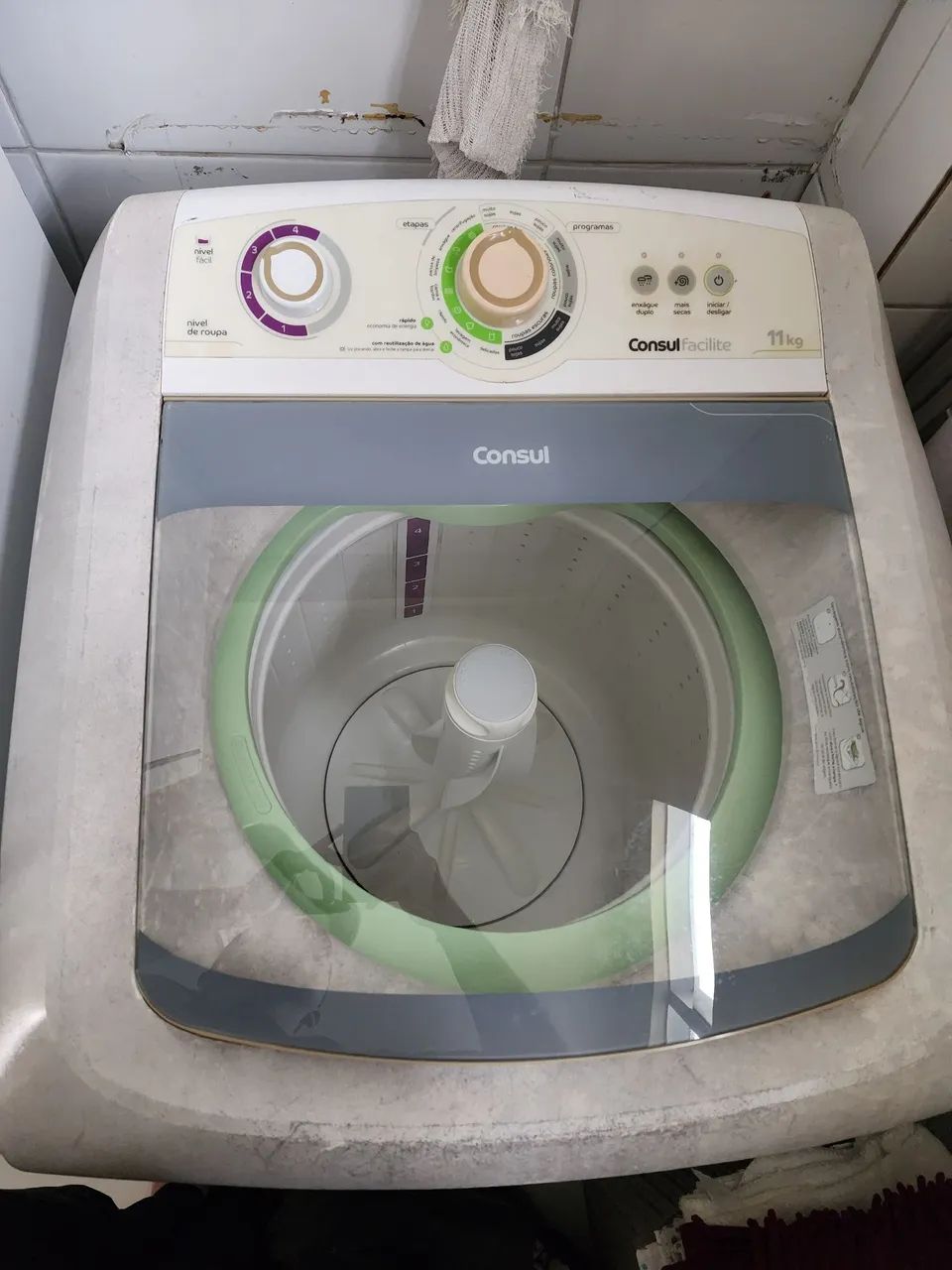 Máquina de lavar consul 11kg 