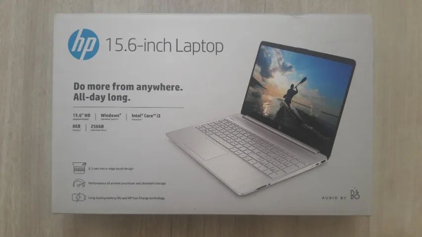 Notebook HP 15-DY2091WM Novo, Core i3-1115G4/Ram 8GB/ 256gb Ssd/15.6 /W 11/Cx Lacrada Novo - Foto 4