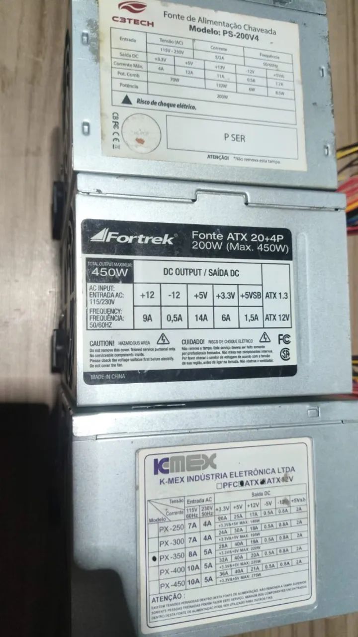 Fonte Atx 200w - Foto 3