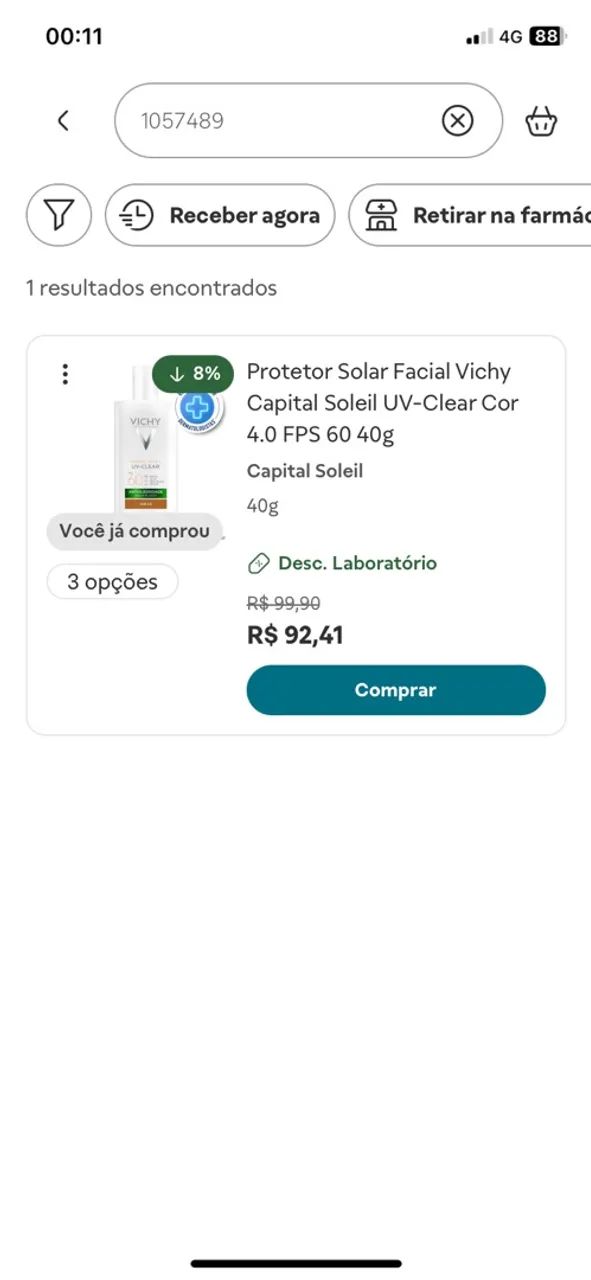 Vendo combo de protetor solar lá roche 4.0 - Foto 3