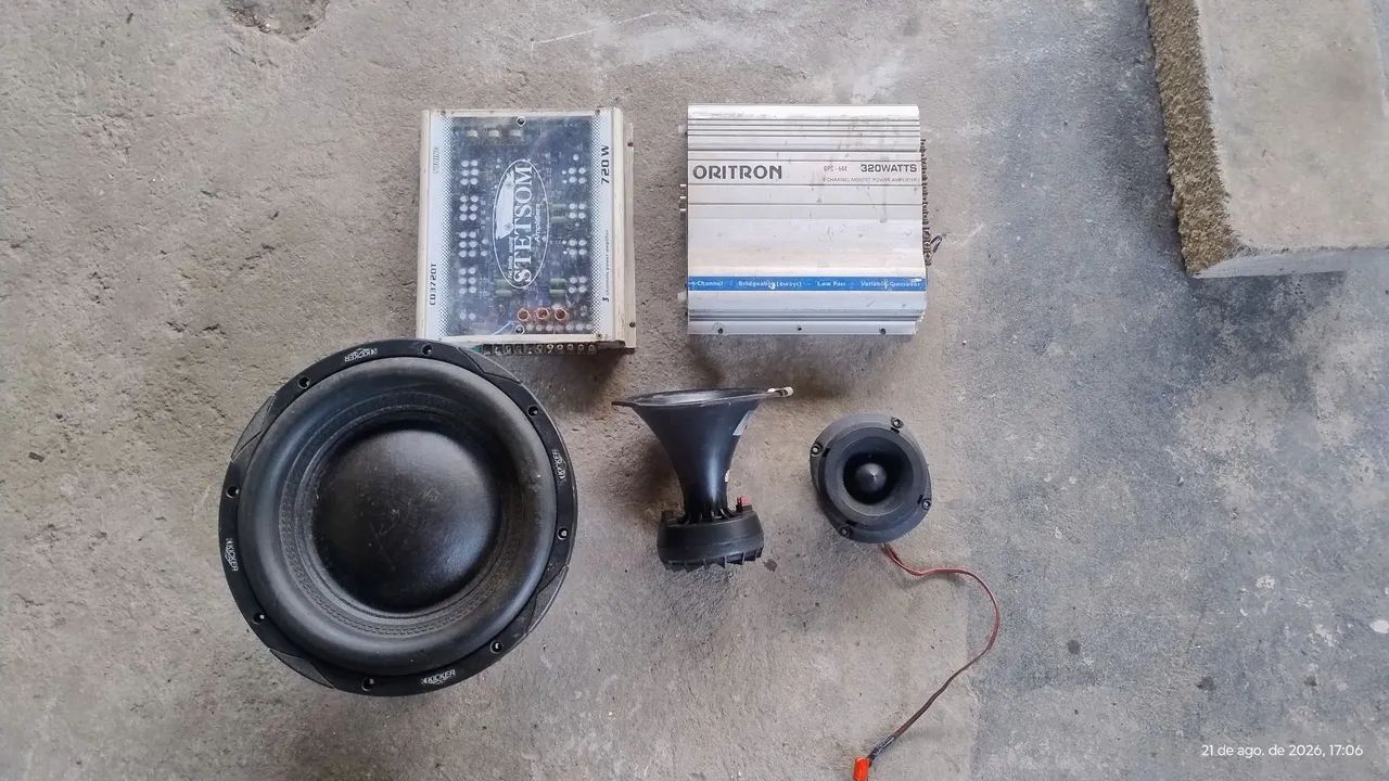 Equipamentos de som 
