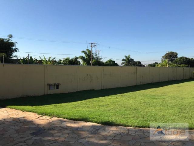 Chácara com 6 dormitórios para alugar, 1354 m² por r$ 5.000,00/mês - chácara recreio alvor - Foto 8