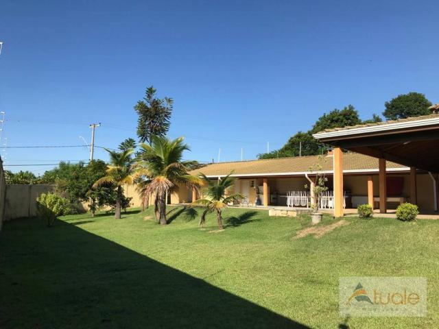 Chácara com 6 dormitórios para alugar, 1354 m² por r$ 5.000,00/mês - chácara recreio alvor
