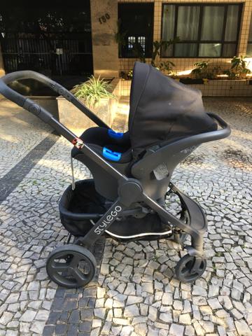 Carrinho de bebê - Trio Chicco Style Go - Foto 3