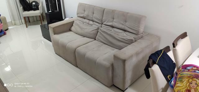 Sofá reclinável com chaise - Foto 3