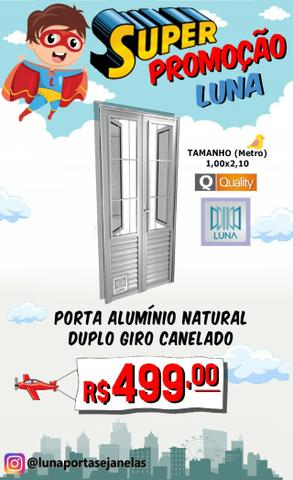 Portas de alumínio em promoção