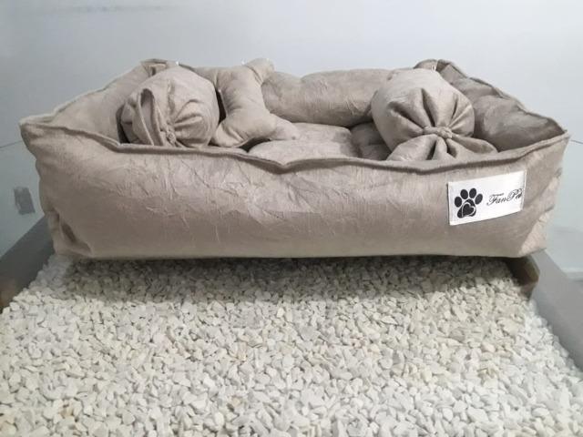Linda Cama em formato retangular