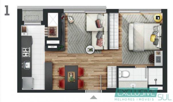 Apartamento mobiliado completo no Hola Parque Una, situado no 16º andar - Foto 2