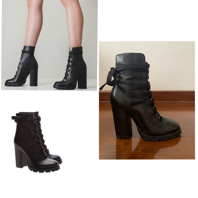 combat boots sola tratorada schutz