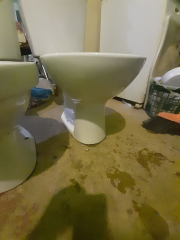 Vaso colado DECA branco neve alto brilho - Foto 3