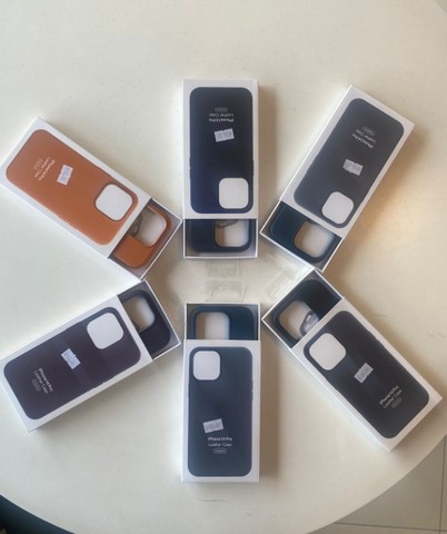 Case couro magsafe para iPhone14 Pro - Foto 2